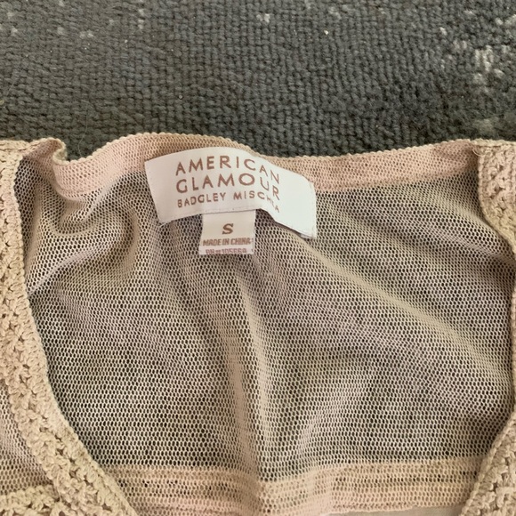 American Glamour by Badgley Mischka tunic top - Picture 7 of 8